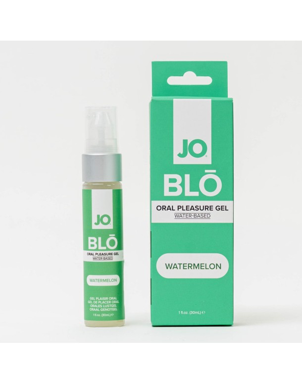 JO Blo Watermelon - Watermelon Flavoured Oral Pleasure Gel - 30 ml Bottle JO Blo Watermelon - Watermelon Flavoured Oral Pleasure Gel - 30 ml Bottle