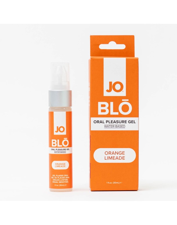 JO Blo Orange Limeade - Orange Limeade Flavoured Oral Pleasure Gel - 30 ml Bottle JO Blo Orange Limeade - Orange Limeade Flavoured Oral Pleasure Gel - 30 ml Bottle