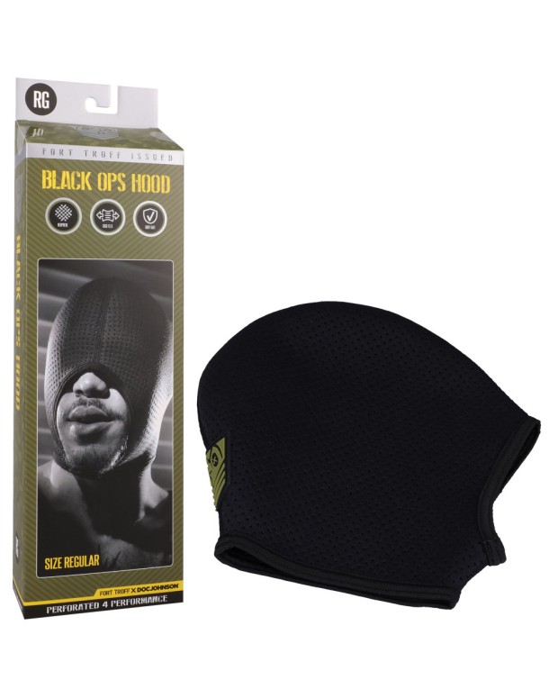 Fort Troff Black Ops Hood Regular - Black Hood