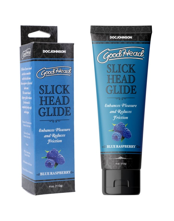 GoodHead Slick Head Glide - Blue Raspberry GoodHead Slick Head Glide - Blue Raspberry