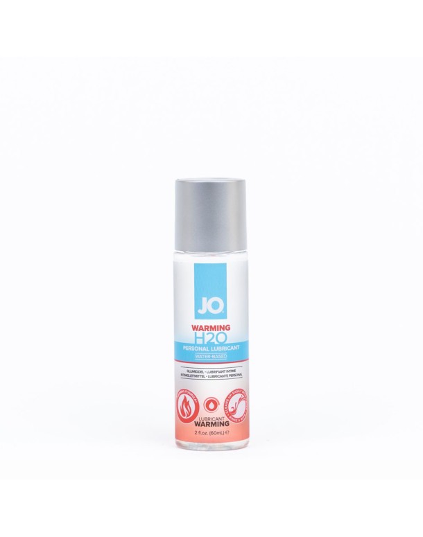 JO H2O Warming Lube - 60 mL - Water Based Warming Lubricant - 60 ml Bottle