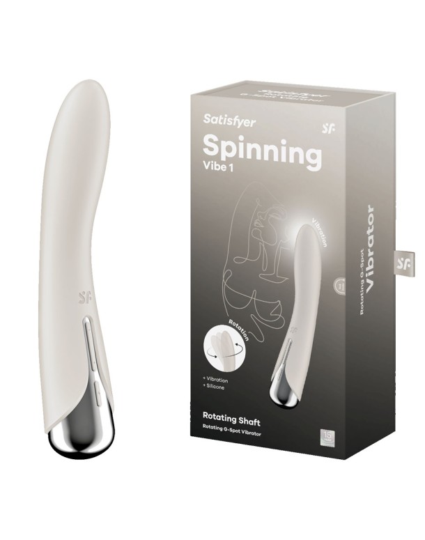 Satisfyer Spinning Vibe 1 - Beige