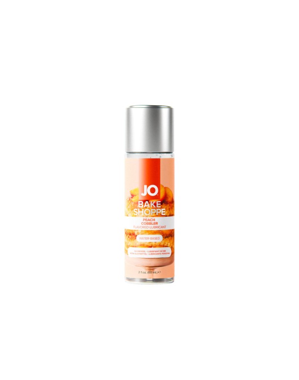 JO Bake Shoppe - Peach Cobbler - Peach Cobbler Flavoured Water Based Lubricant - 60 ml Bottle JO Bake Shoppe - Peach Cobbler - Peach Cobbler Flavoured Water Based Lubricant - 60 ml Bottle