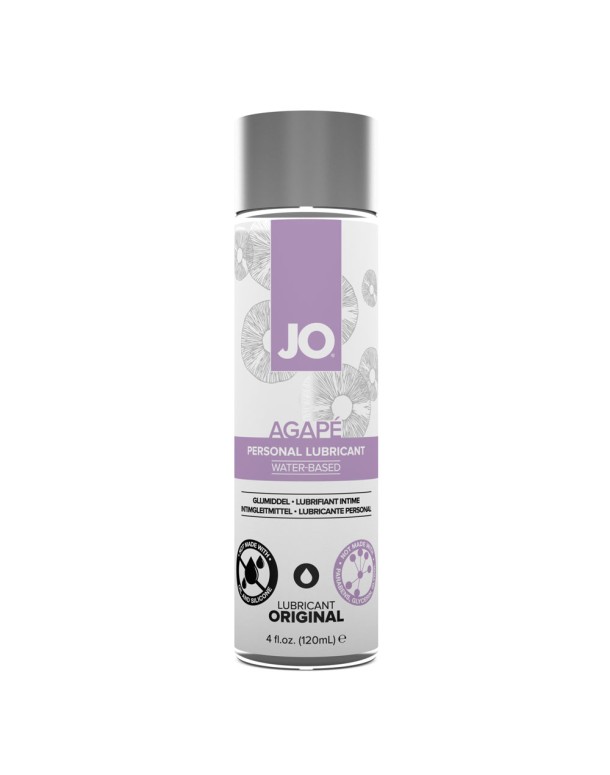 JO Agape Original Lube - 120 mL - Water Based Lubricant for Sensitive Skin - 120 ml Bottle JO Agape Original Lube - 120 mL - Water Based Lubricant for Sensitive Skin - 120 ml Bottle