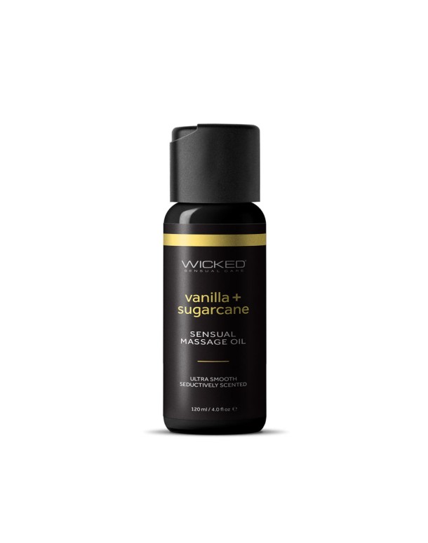 Wicked Sensual Massage Oil - Vanilla + Sugarcane Wicked Sensual Massage Oil - Vanilla + Sugarcane
