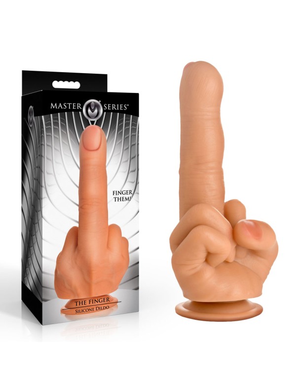 Master Series The Finger - Flesh 21.3 cm Giant Finger Dildo