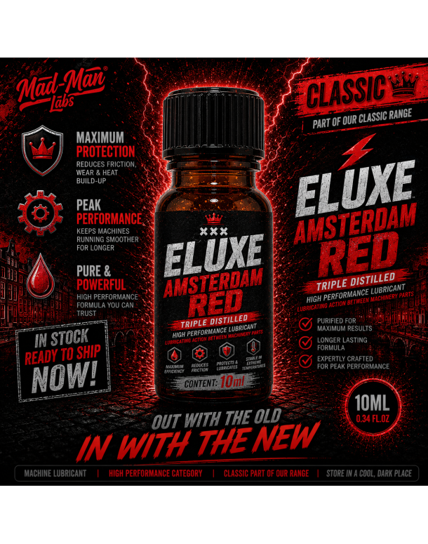 ELUXE Amsterdam Red 10ml ELUXE Amsterdam Red 10ml