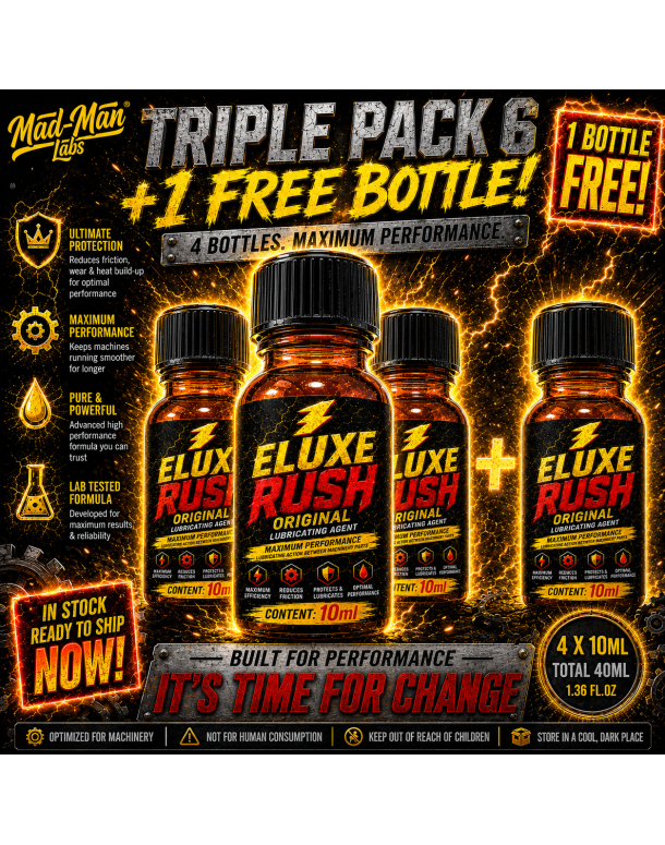 TRIPLE Pack 6 + FREE 10ml