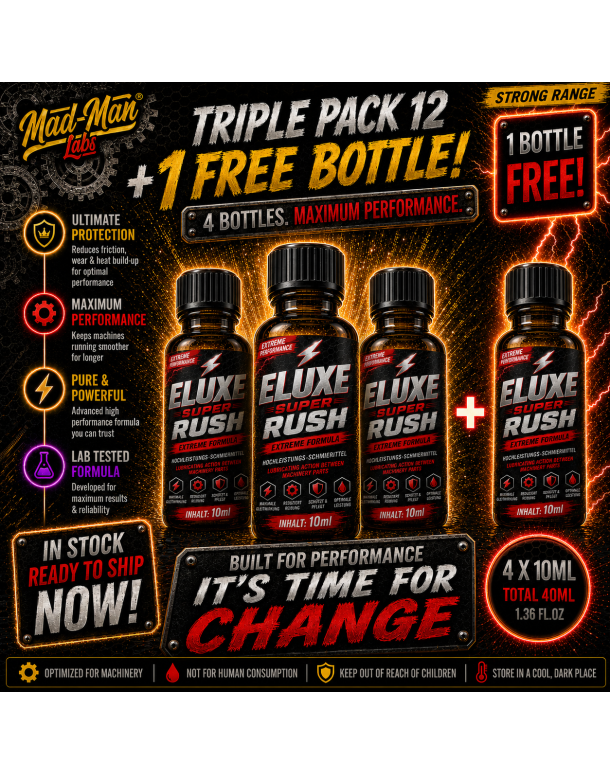 TRIPLE Pack 12 + FREE 30ml TRIPLE Pack 12 + FREE 30ml