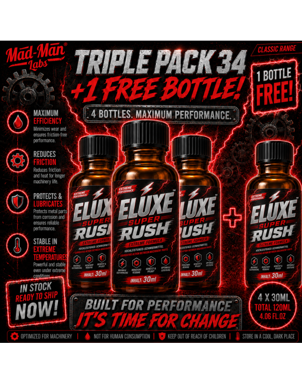 TRIPLE Pack 34 + FREE 30ml