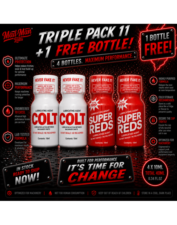 TRIPLE PACK 11 + FREE 10ml