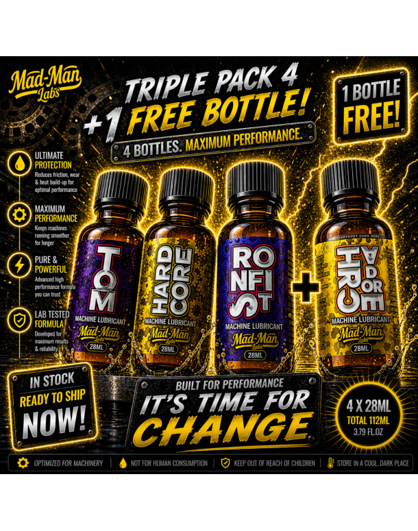 TRIPLE PACK 4 + FREE 28ml