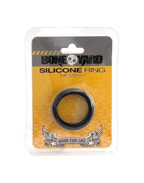 Boneyard Silicone Ring 35mm Black