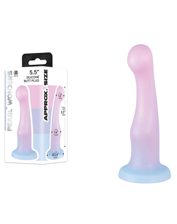 Pearl Wonders - Silicone Butt Plug - Coloured 14 cm Anal Plug Pearl Wonders - Silicone Butt Plug - Coloured 14 cm Anal Plug