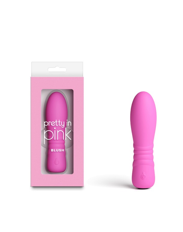 Pretty in Pink Blush - Pink - Pink 13 cm USB Rechargeable Vibrator Pretty in Pink Blush - Pink - Pink 13 cm USB Rechargeable Vibrator
