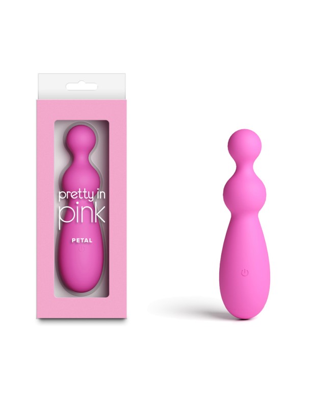 Pretty in Pink Petal - Pink - Pink 15.5 cm USB Rechargeable Vibrator