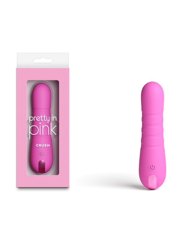 Pretty in Pink Crush - Pink - Pink 14.3 cm USB Rechargeable Vibrator