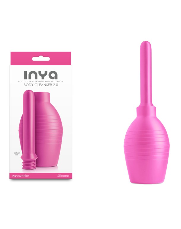 INYA Body Cleanser 2.0 - Pink - Pink Unisex Douche INYA Body Cleanser 2.0 - Pink - Pink Unisex Douche