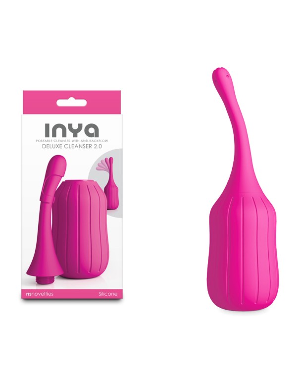 INYA Deluxe Cleanser 2.0 - Pink - Pink Unisex Douche INYA Deluxe Cleanser 2.0 - Pink - Pink Unisex Douche