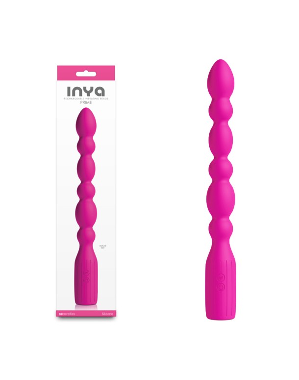 INYA Prime - Pink - Pink 28.8 cm USB Rechargeable Anal Vibrator INYA Prime - Pink - Pink 28.8 cm USB Rechargeable Anal Vibrator