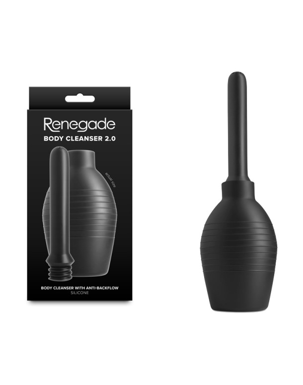 Renegade Body Cleanser 2.0 - Black - Black Unisex Douche Renegade Body Cleanser 2.0 - Black - Black Unisex Douche
