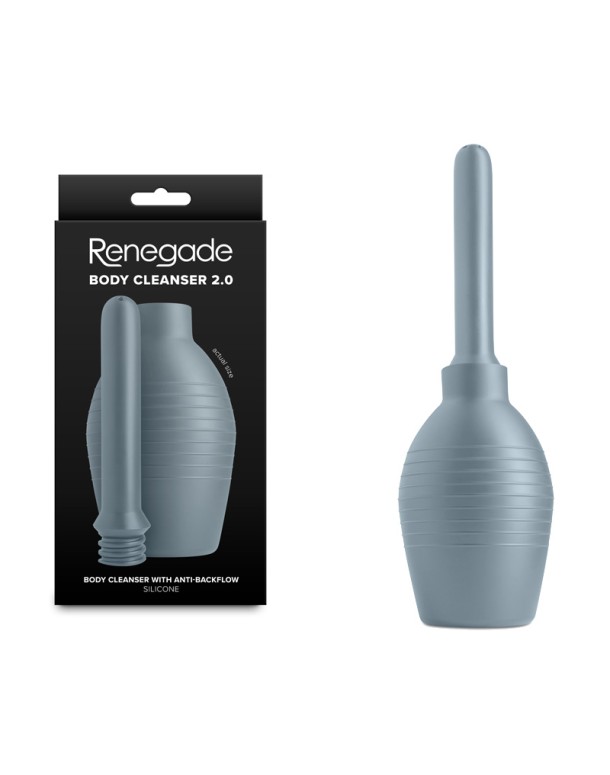 Renegade Body Cleanser 2.0 - Grey - Grey Unisex Douche Renegade Body Cleanser 2.0 - Grey - Grey Unisex Douche
