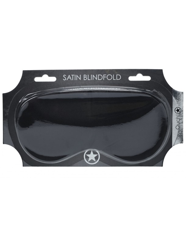 OUCH! Satin Mask - Black - Black Eye Mask OUCH! Satin Mask - Black - Black Eye Mask