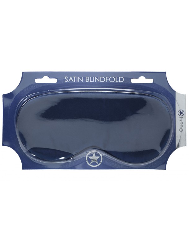 OUCH! Satin Mask - Navy - Navy Blue Eye Mask OUCH! Satin Mask - Navy - Navy Blue Eye Mask
