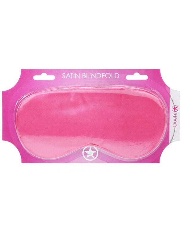 OUCH! Satin Mask - Pink - Pink Eye Mask OUCH! Satin Mask - Pink - Pink Eye Mask