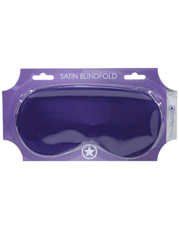 OUCH! Satin Mask - Purple - Purple Eye Mask