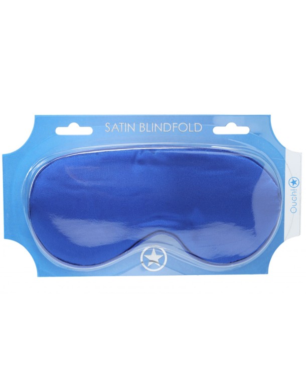 OUCH! Satin Mask - Royal Blue - Royal Blue Eye Mask OUCH! Satin Mask - Royal Blue - Royal Blue Eye Mask