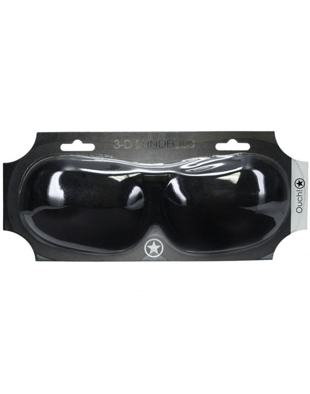OUCH! 3D Mask - Black - Black Eye Mask