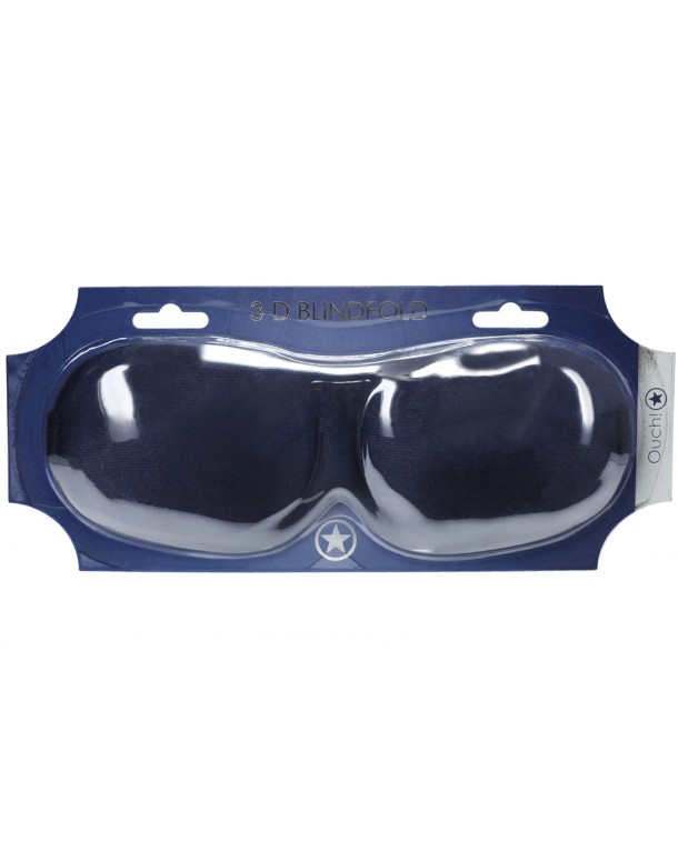 OUCH! 3D Mask - Navy - Navy Blue Eye Mask