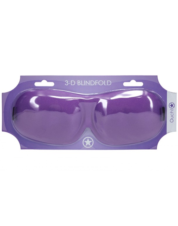 OUCH! 3D Mask - Purple - Purple Eye Mask OUCH! 3D Mask - Purple - Purple Eye Mask