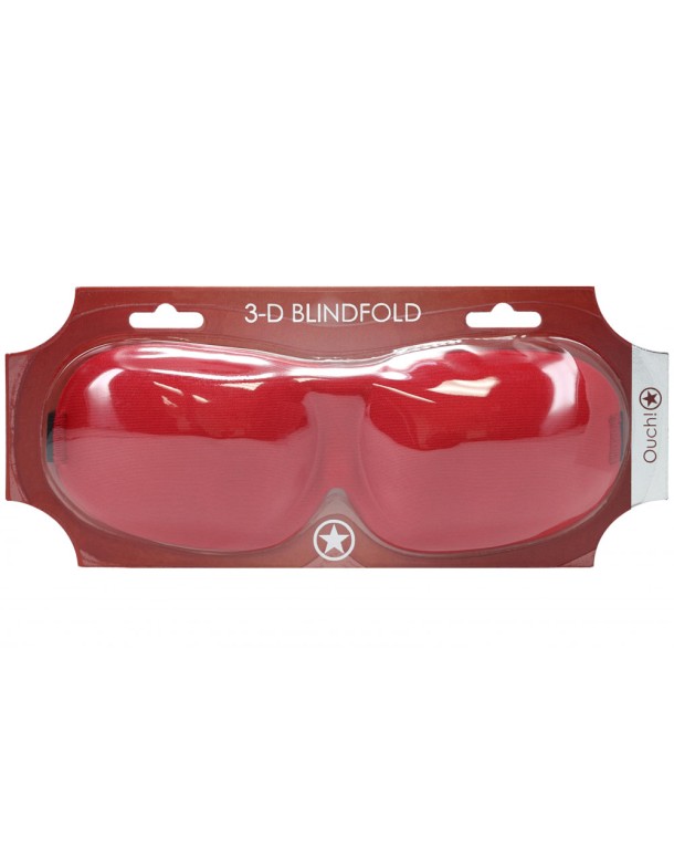 OUCH! 3D Mask - Red - Red Eye Mask