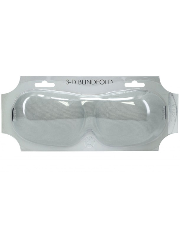 OUCH! 3D Mask - Silver - Silver Eye Mask