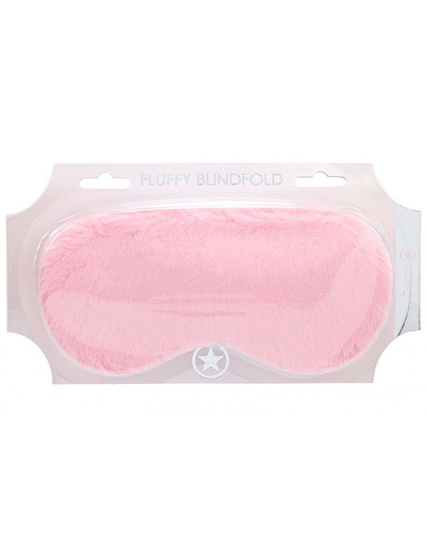 OUCH! Fluffy Mask - Powder Pink - Pink Fluffy Eye Mask OUCH! Fluffy Mask - Powder Pink - Pink Fluffy Eye Mask