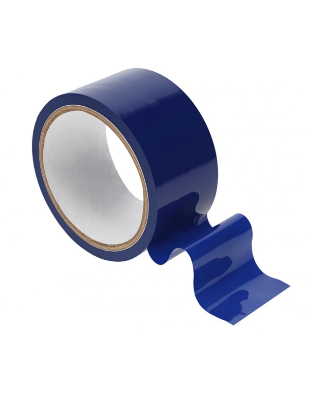 OUCH! PVC Non-Stick Tape - Navy - Navy Blue Bondage Tape - 20 metre Length OUCH! PVC Non-Stick Tape - Navy - Navy Blue Bondage Tape - 20 metre Length