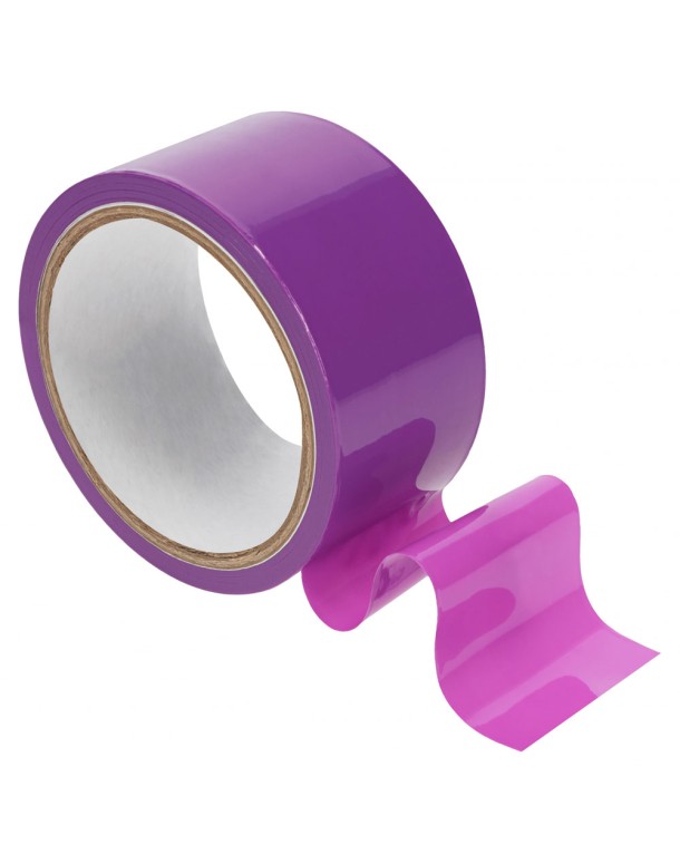 OUCH! PVC Non-Stick Tape - Purple - Purple Bondage Tape - 20 metre Length OUCH! PVC Non-Stick Tape - Purple - Purple Bondage Tape - 20 metre Length