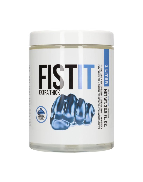 Pharmquests Fist-It Extra Thick - Thick Water Based Lubricant - 1000 ml Tub