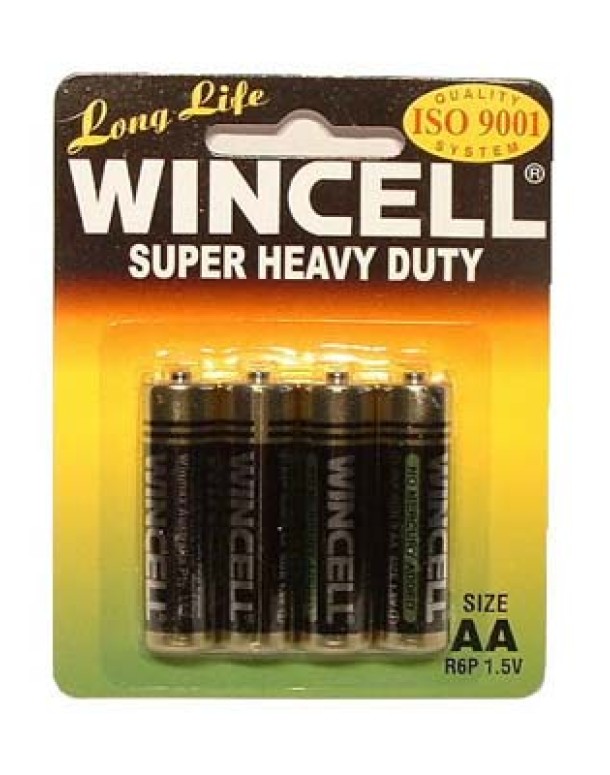 Wincell AA Super Heavy Duty Batteries