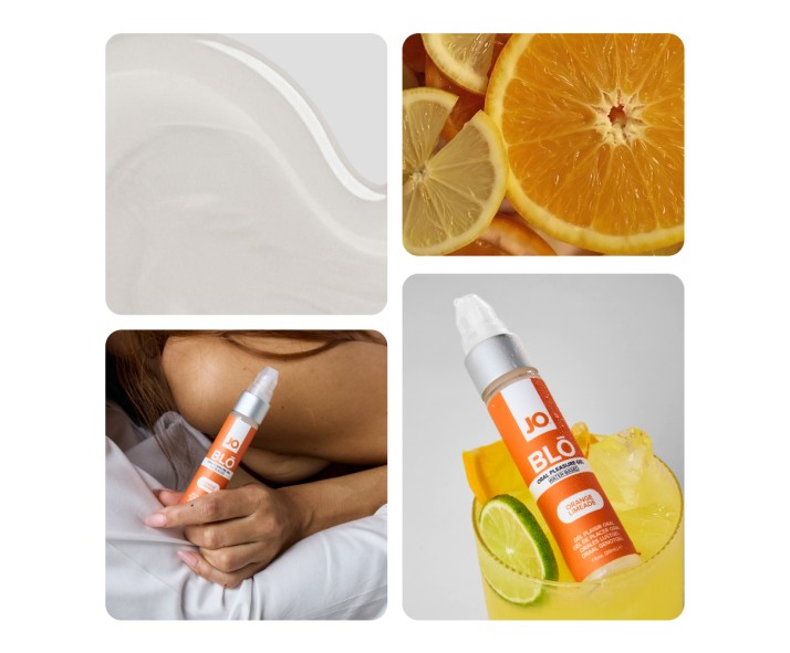 JO Blo Orange Limeade - Orange Limeade Flavoured Oral Pleasure Gel - 30 ml Bottle JO Blo Orange Limeade - Orange Limeade Flavoured Oral Pleasure Gel - 30 ml Bottle