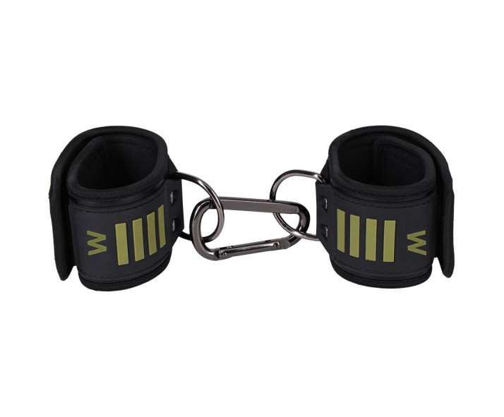 Fort Troff - Tactical Wrist Cuffs - Black/Green Restraints Fort Troff - Tactical Wrist Cuffs - Black/Green Restraints