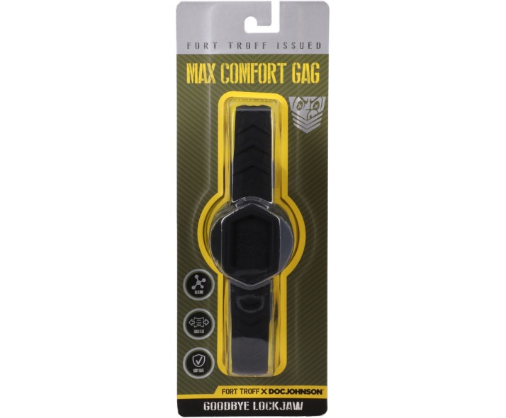 Fort Troff - Max Comfort Gag - Black Mouth Restraint Fort Troff - Max Comfort Gag - Black Mouth Restraint