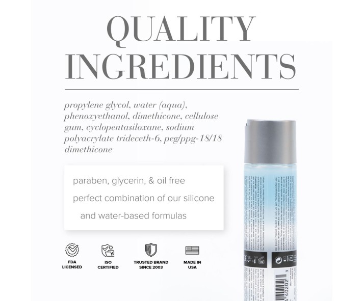JO Classic Hybrid - Hybrid Lubricant - 120 ml Bottle JO Classic Hybrid - Hybrid Lubricant - 120 ml Bottle
