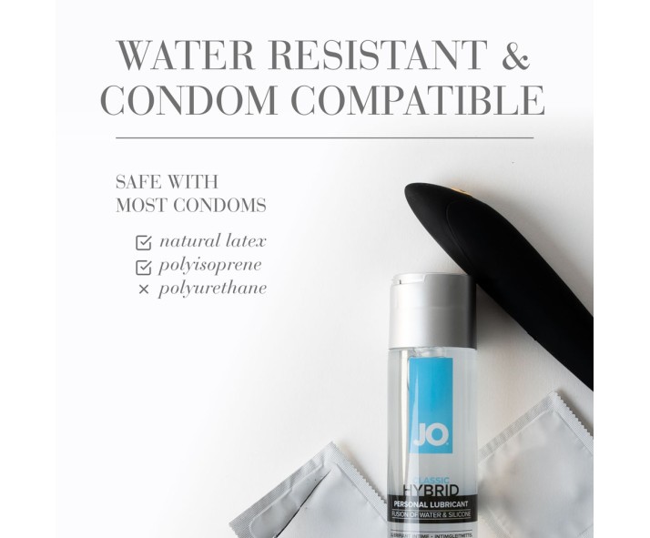 JO Classic Hybrid - Hybrid Lubricant - 120 ml Bottle JO Classic Hybrid - Hybrid Lubricant - 120 ml Bottle