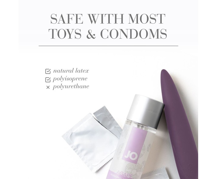 JO Agape Original Lube - 120 mL - Water Based Lubricant for Sensitive Skin - 120 ml Bottle JO Agape Original Lube - 120 mL - Water Based Lubricant for Sensitive Skin - 120 ml Bottle