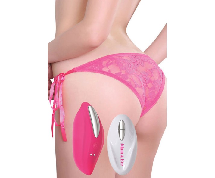 Adam & Eve Eve's Rechargeable Vibrating Panty With Remote Adam & Eve Eve's Rechargeable Vibrating Panty With Remote