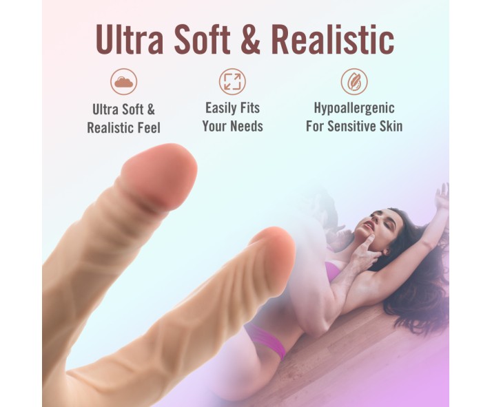 Dr. Skin Plus 14'' Posable Double Dong Dr. Skin Plus 14'' Posable Double Dong