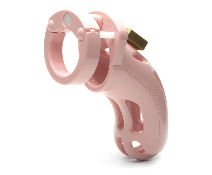 The Curve Chastity Cock Cage Kit - Pink The Curve Chastity Cock Cage Kit - Pink